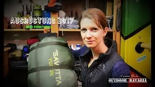 Ausr&uuml;stung 2017 / Vanessa Blank - Outdoor Bavaria Gear Update 2.0 - Bushcraft & Survival