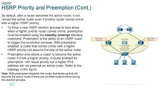 CCNA presentation - SWRE - Module 9  - FHRP Concepts - First Hop Redundancy Protocol