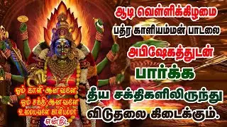 வெள்ளிக்கிழமையில் அபிஷேகத்துடன் காளி அம்மன் பாடலை கேட்க தீயவை நீங்கி செல்வ  செழிப்பு உண்டாகும்