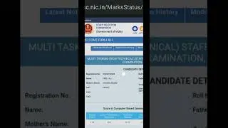 SSC MTS 2021 || TIER 1 SCORECARD OUT 🎉 || MY MARKS? || english