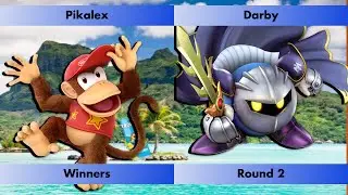 Tropico Trophy Tropicia Winners round 2 : Pikalex (Diddy Kong) Vs Darby (Meta Knight)