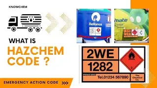 Что такое код HAZCHEM? | Код действий в чрезвычайных ситуациях? | Безопасность | @KnowChem