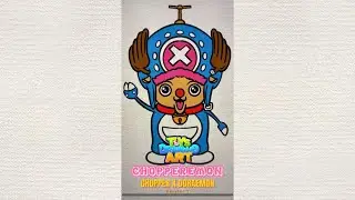 Coloring Pages CHOPPEREMON - TONY TONY CHOPPER ( ONE PIECE ) x DORAEMON