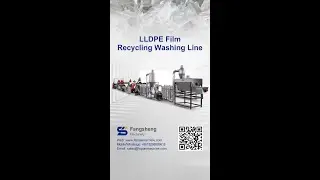 LDPE LLDPE Film Recycling Washing Line, Waste Film Recycling System - Fangsheng Machinery