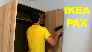 Timelapse - IKEA Wardrobe Pax/Forsand Assembly