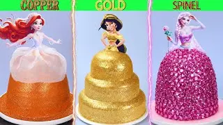 👑 Kaya vs Miskin Tantangan Menghias Kue | Kue Cokelat & Pertarungan Permen 🌈 Kue Warna-warni