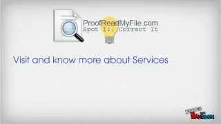 Professional proofreading and editing services online