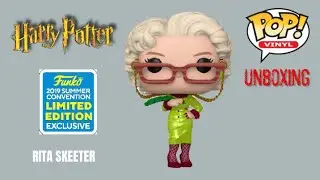 Rita Skeeter With Quill SDCC 2019 Funko Pop Vinyl Harry Potter Summer Convention Limited Exclusive