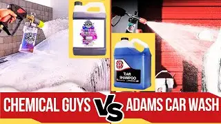 Adams vs Chemical Guys Car Wash - What's Best for Washing Car?