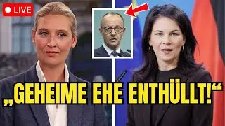 Annalena Baerbock RASTET AUS, als Alice Weidel Friedrich Merz&rsquo; &bdquo;Geheime Ehe&ldquo; LIVE ENTH&Uuml;LLT!