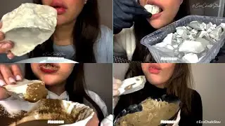 Wet chalk eating asmr by @EcoChalkStav #wetchalkeating #chalkeating #chalkwithpaste #asmr #chalkasmr