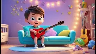 Toy Guitars Go Strum Strum Strum | English Nursery Rhyme | Kids Songs | Baby Music