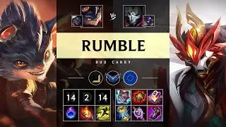 Rumble Carry vs Jhin - EUW Diamond Patch 25.20