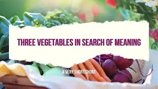 Three Vegetables in Search of Meaning A Short Film More Than Borsch Book Trailer
