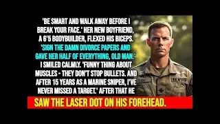 BE SMART   WALK AWAY BEFORE I BREAK YOUR FACE ' HER BOYFRIEND WARNED THEN HE SAW LAZER DOT ON