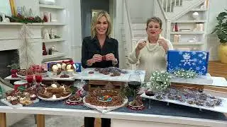 Mascot 1.5lb. Pecan Candy Clusters With Chocolate Drizzle on QVC