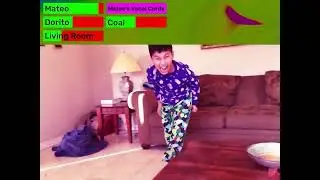 Epic fight with healthbars