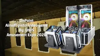 OnPoint Real Airsoft Virtual Shooting Gallery by Taito/UNIS [Amusement Expo 2020]