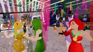 VIRTUAL PARTY in Decentraland with Brazil