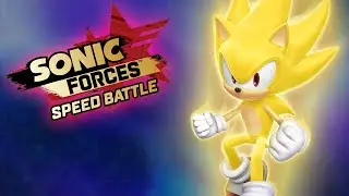 Sonic Forces Speed Battle - Super Sonic Showcase (Widescreen)