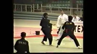 emy faisal. kejuaraan dunia 1990 INA vs THAI. Kijang Berantai.