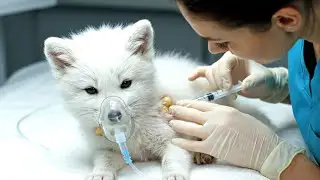 Rescue Story: RESCUE TEAM saves Snow Fox from millions of insects