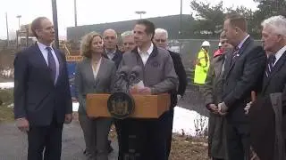 Governor Cuomo Announces Rail Laying for 13 Mile Double Track Project Completed this Month