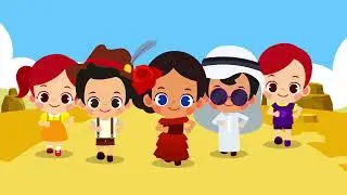 Hello Around the World Say Hello in 15 Different Languages Explore World Song JunyTony