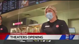 Some movie theaters reopen