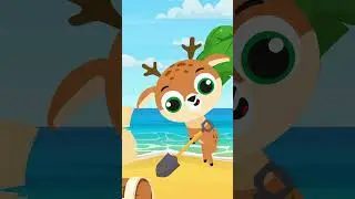 Treasure Hunt Fun! Raccoon & Deer&rsquo;s Big Find! 🏴&zwj;☠️🦌  #kidssongs #kids #childrensmusic #nurseryrhymes