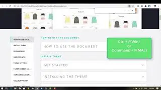 Elessi Shopify Theme - How to use the document