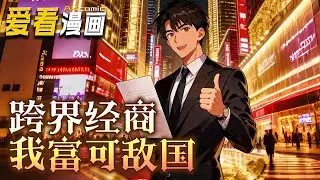 《跨界经商我富可敌国》【漫剧最新合集】│ 现代商界巨鳄意外跨界，附身穷困落魄的少年之躯。凭借超前商业思维，他玩转股市、创办实业、布局新兴赛道，碾压一众守旧对手#逆袭 #穿越 #爱看漫画 #逆袭