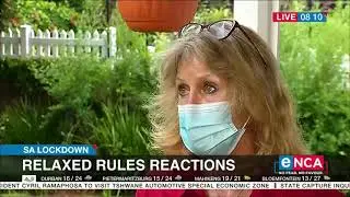 SA lockdown | Relaxed rules reactions