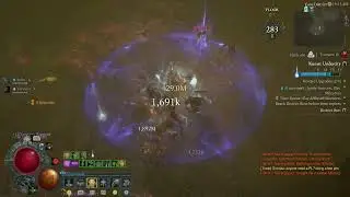 Diablo 4 Under city run with HOTA Quake trail Barb.