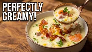 Как приготовить нежнейший суп из ветчины и картофеля с кукурузой