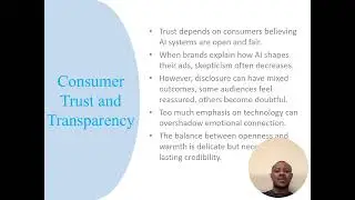 The Role of Artificial Intelligence in Shaping Consumer Trust in Advertising 