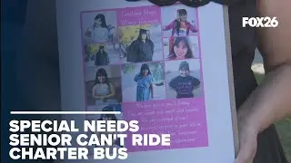 California family outraged as school sends special needs senior on different grad trip bus.