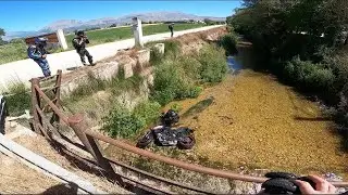KTM 1290 Falls Into the River... (Not Clickbait)