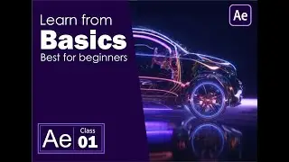 Basic Animations in After Effects - Learn from basics | After effect tutorial