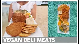 How to Make Vegan Deli Meat + Plant Based Peppered Turkey Slices