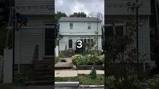 Siding Replacement with James Hardie Plank.