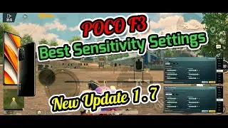 POCO F3 New PUBG Sensitivity Settings || Full Gyroscope || Redmi K40 or Xiaomi Mi 11X #A2R
