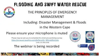 Flooding and Swift Water Rescue Part 1: The Principles of an Emergency