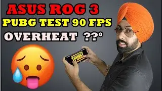 ASUS ROG Phone 3 |30 Mints of  PUBG Test, Review & Gameplay 90 FPS | Heating | AeroActive Cooler 3