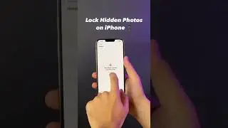Lock Hidden Photos on iPhone 🔥 #shorts | iGeeksBlog