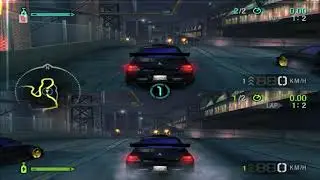 Need for Speed: Carbon (PS2) Split screen Jericho and Leruty 09.09.2021