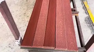 3D Embossed WPC Decking &ndash; Realistic Wood Texture for Outdoor Living #homedecor #woodworking#wpcfloor