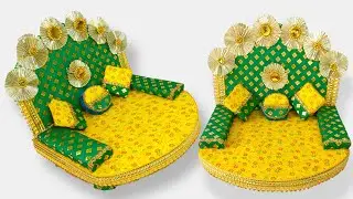 Handmade Singhasan for Laddu Gopal | Laddu Gopal Aasan | Krishna Janmashtami
