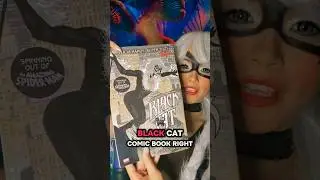 Felicia Hardy Black Cat 🐈&zwj;⬛️ Comic Book Cospay Read 📚 &hearts;️