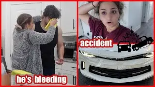 Bad Day ..Kendry got in a car accident .vlog#831